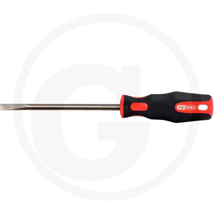KS TOOLS TITANIUM+ SCHROEVENDRAAIER PLAT,6,4 MM  100% ANTIMAGNETISCH, ROESTVRIJ, TITANIUM